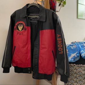 Looney Tunes Collection Leather Jacket